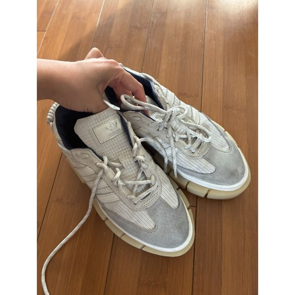 Adidas Ivy Park Super Sleek Chunky Platform Gray Shoes Sneakers Womens 7